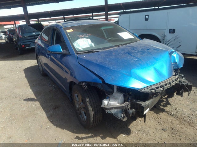 2018 HYUNDAI ELANTRA SEL VIN: 5NPD84LF3JH260964