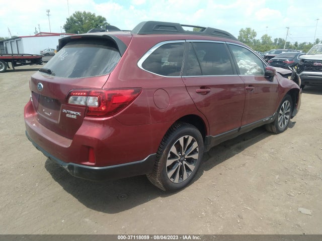 2017 SUBARU OUTBACK LIMITED VIN: 4S4BSAKC0H3407726