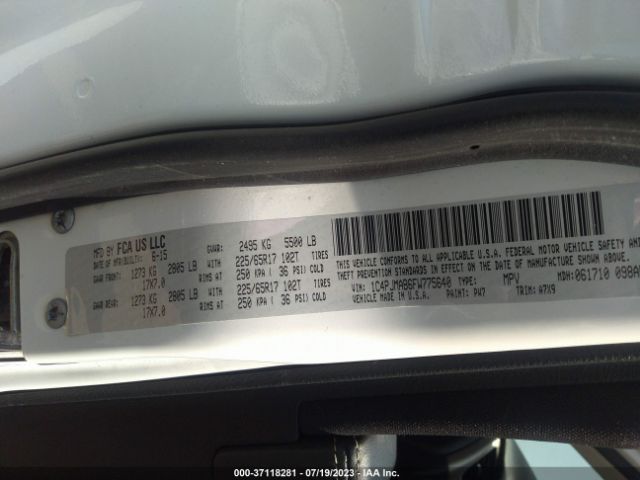 1C4PJMAB6FW775640 Jeep Cherokee Sport