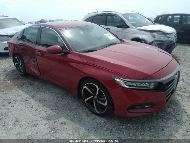 2018 HONDA ACCORD SEDAN SPORT 1.5T VIN: 1HGCV1F33JA217982