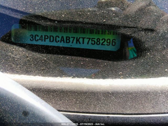 3C4PDCAB7KT758296 Dodge Journey Se Value Pkg