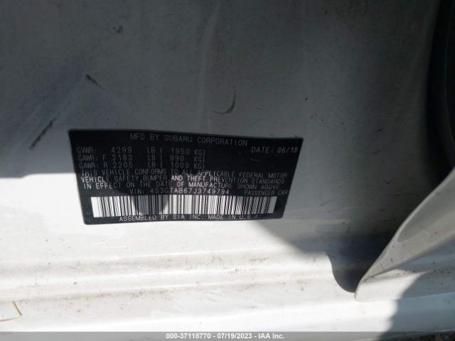 4S3GTAB67J3749794 Subaru Impreza Premium