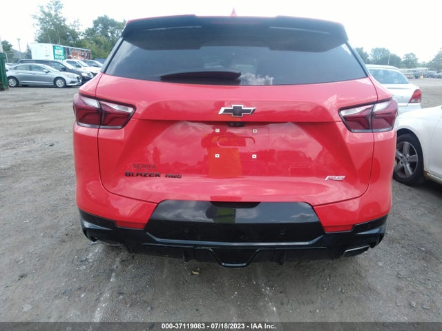 2019 CHEVROLET BLAZER RS VIN: 3GNKBJRS2KS698983