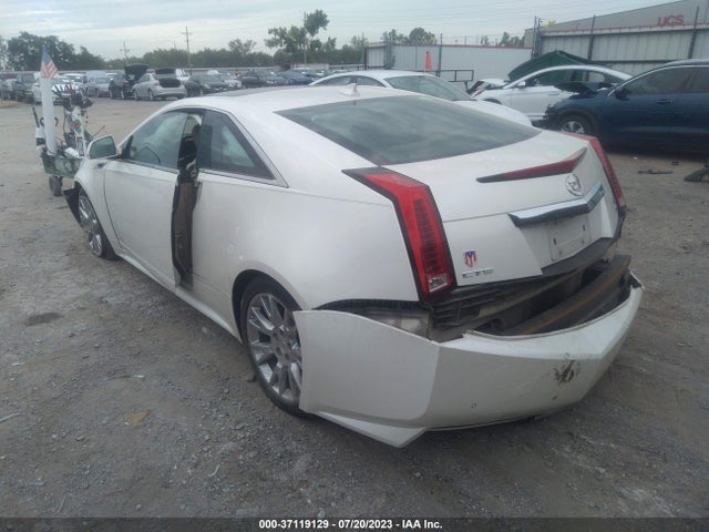 2011 CADILLAC CTS COUPE PREMIUM VIN: 1G6DP1ED0B0122927