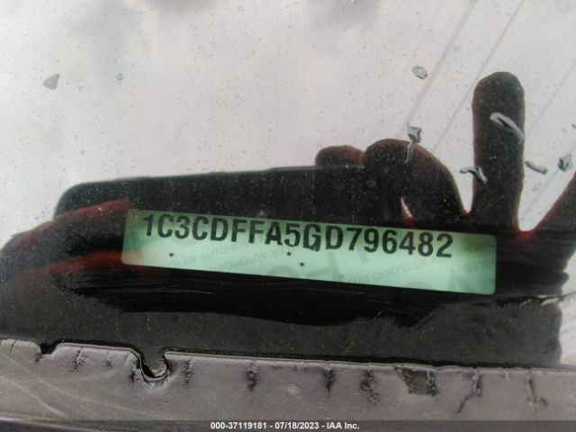 1C3CDFFA5GD796482 Dodge Dart Sxt Sport