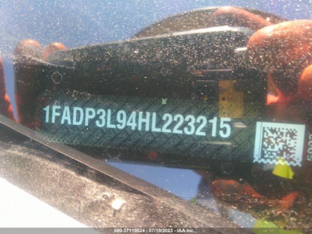 1FADP3L94HL223215 Ford FOCUS ST