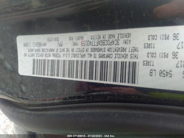 3C4PDCBGXFT743159 Dodge Journey Sxt