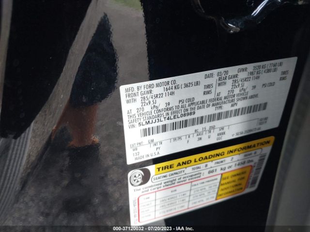 5LMJJ3LT4LEL08989 Lincoln Navigator L Reserve