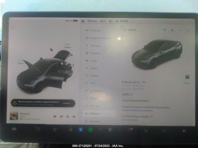 5YJYGDEE1MF148577 Tesla Model Y Long Range