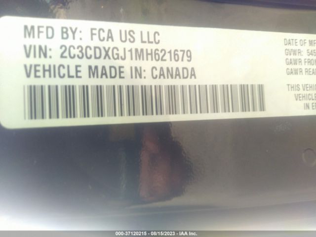 2C3CDXGJ1MH621679 Dodge Charger Scat Pack Widebody