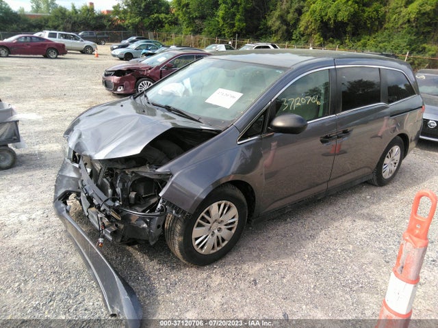 Honda ODYSSEY LX 2014 5FNRL5H26EB034695 Image 2