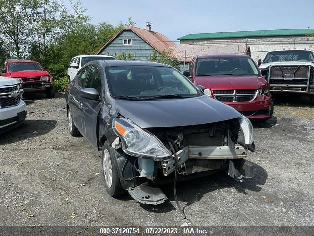 2018 Nissan Versa 1.6 Sv მანქანა იყიდება აუქციონზე, vin: 3N1CN7AP7JL813233, აუქციონის ნომერი: 37120754