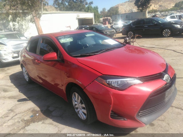 2019 TOYOTA COROLLA LE VIN: 2T1BURHE1KC226087