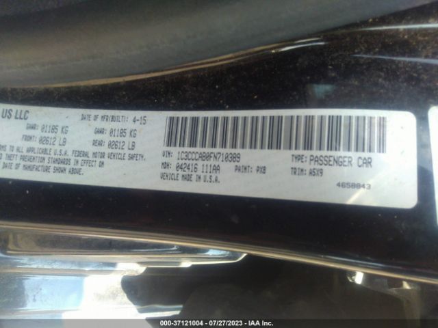 1C3CCCAB0FN710389 Chrysler 200 Limited
