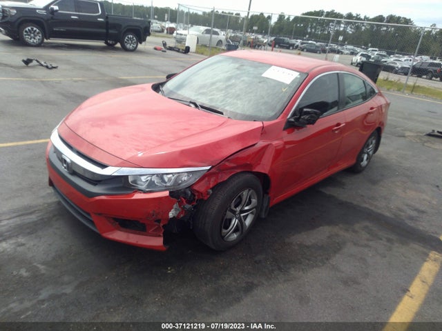 Honda Civic Sedan Lx 2016 2HGFC2F50GH518617 Image 2