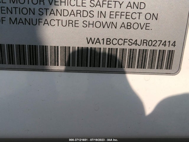WA1BCCFS4JR027414 Audi Q3 Premium/sport Premium
