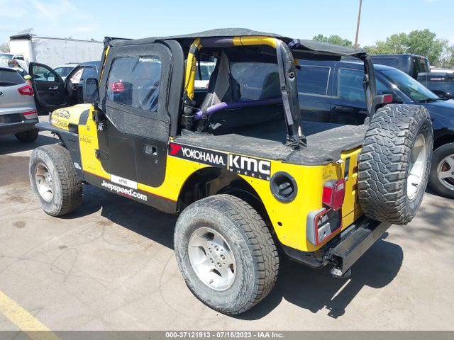 2001 JEEP WRANGLER SPORT VIN: 1J4FA49SX1P326863