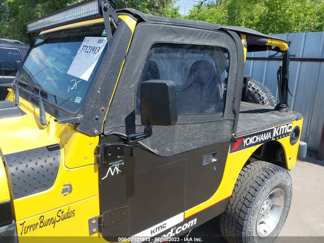2001 JEEP WRANGLER SPORT VIN: 1J4FA49SX1P326863