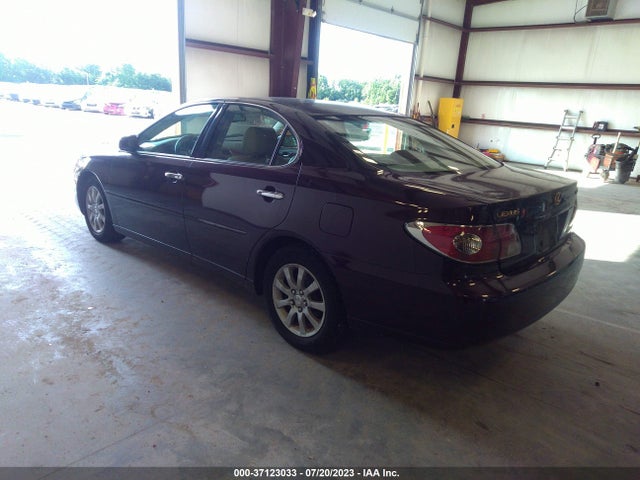 2003 LEXUS ES 300 VIN: JTHBF30G630103349
