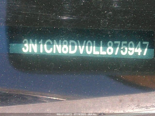 3N1CN8DV0LL875947 Nissan VERSA S
