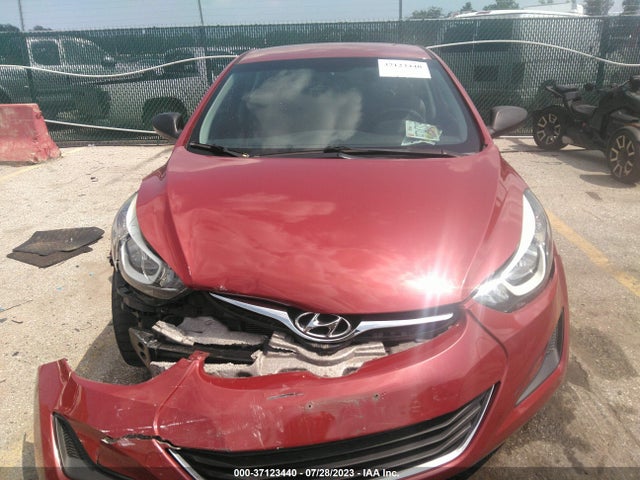 2016 HYUNDAI ELANTRA SE VIN: KMHDH4AE2GU650443