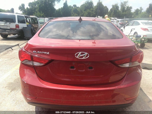 2016 HYUNDAI ELANTRA SE VIN: KMHDH4AE2GU650443