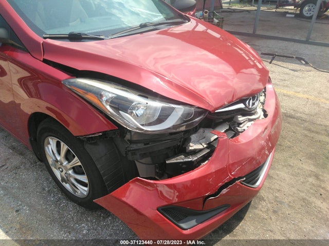 2016 HYUNDAI ELANTRA SE VIN: KMHDH4AE2GU650443