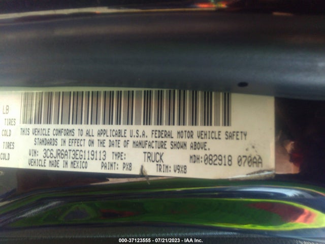 3C6JR6AT3EG119113 RAM 1500 Express