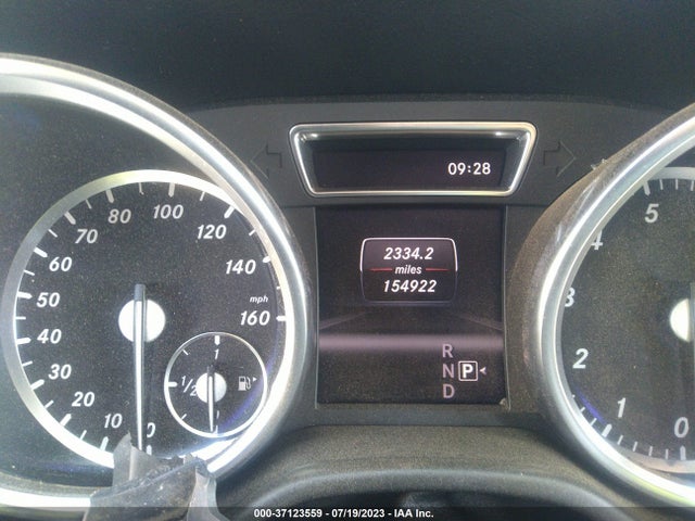 2013 MERCEDES-BENZ M-CLASS ML 350 VIN: 4JGDA5HB4DA193511