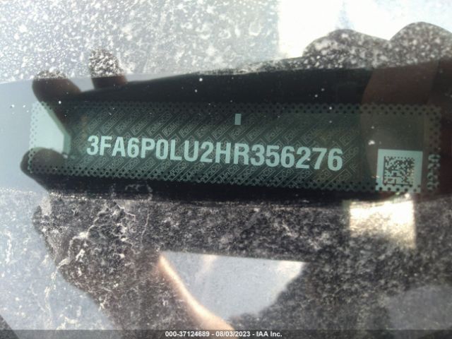 3FA6P0LU2HR356276 Ford Fusion Hybrid Se