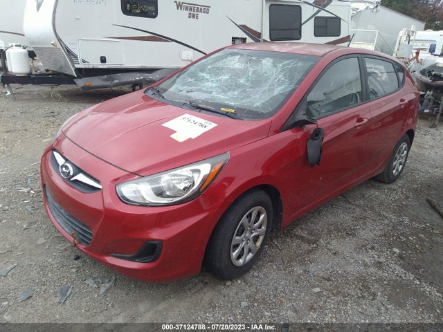 2012 HYUNDAI ACCENT GS VIN: KMHCT5AE0CU007521