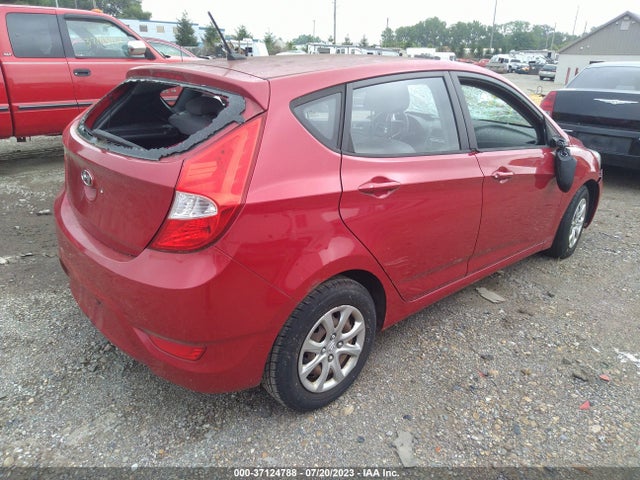 2012 HYUNDAI ACCENT GS VIN: KMHCT5AE0CU007521