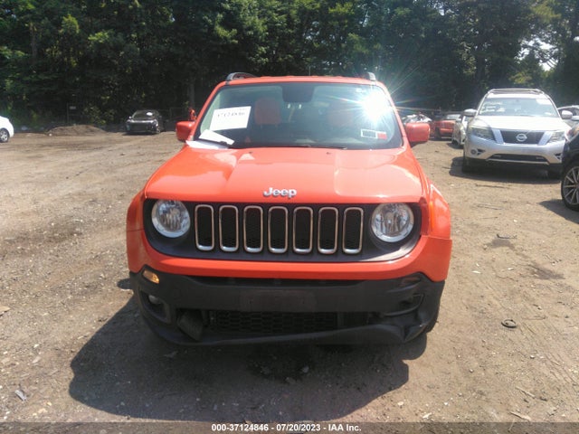 2015 JEEP RENEGADE LATITUDE VIN: ZACCJBBT3FPC05098