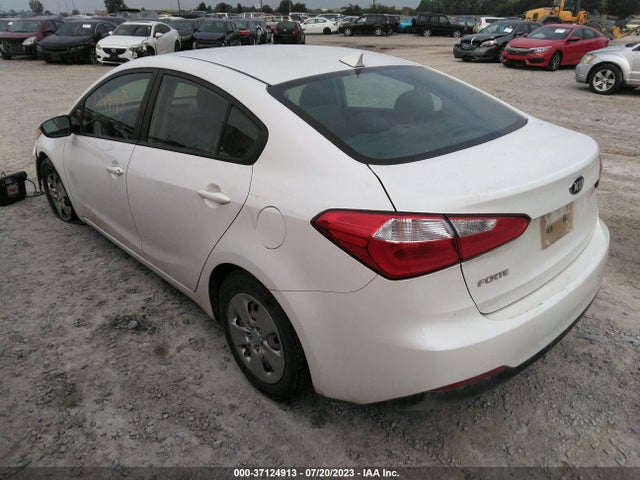2016 KIA FORTE LX VIN: KNAFX4A68G5539024