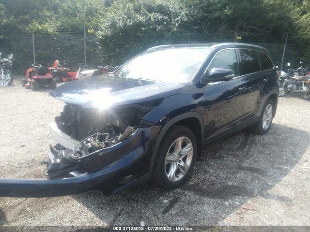 Toyota Highlander Limited 2014 5TDDKRFHXES027076 Image 2