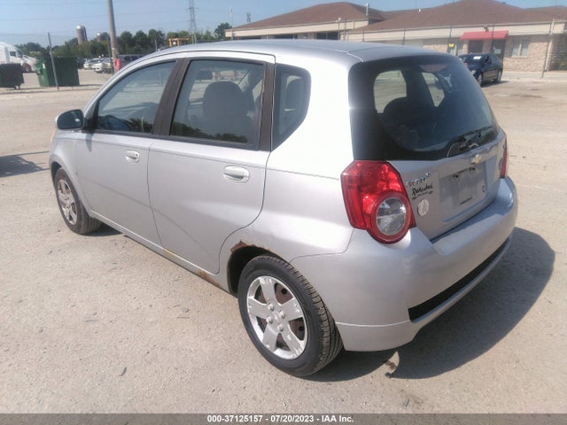 2009 CHEVROLET AVEO LT W/1LT VIN: KL1TD66E29B299538