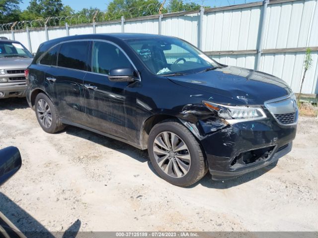 2016 ACURA MDX 5FRYD4H4XGB031157 Photo 0