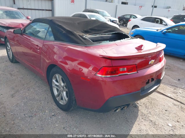 Chevrolet CAMARO LT 2014 2G1FB3D37E9319444 Image 9