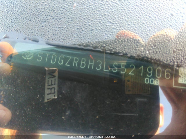 Toyota Highlander Xle 2020 5TDGZRBH3LS521906 Image 9