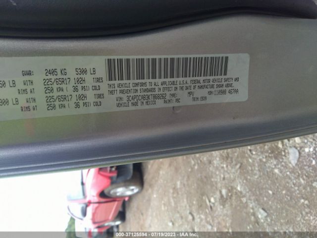 3C4PDCAB3KT868262 Dodge Journey Se Value Pkg