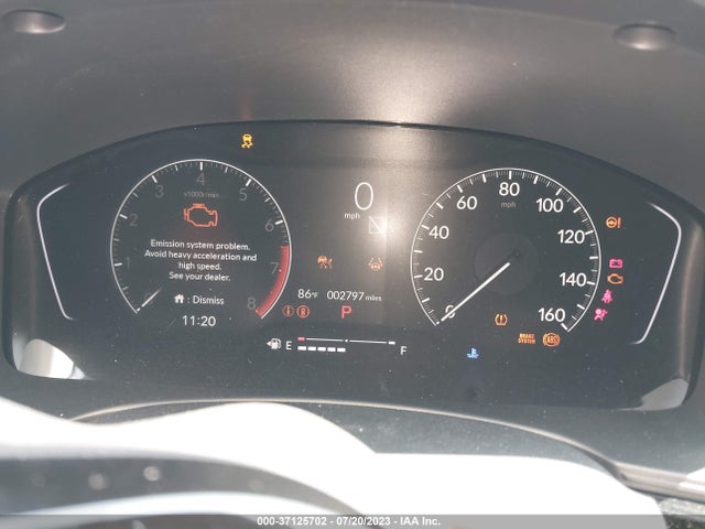 2023 HONDA CIVIC SEDAN EX VIN: 2HGFE1F77PH316850