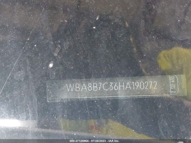WBA8B7C36HA190272 BMW 3 Series 340i Xdrive