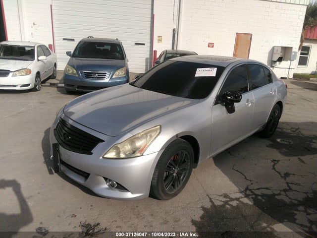 37126047 :رقم المزاد ، JN1CV6AR0AM461260 vin ، 2010 Infiniti G37 Sedan X مزاد بيع
