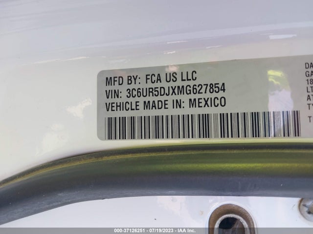3C6UR5DJXMG627854 RAM 2500 Big Horn