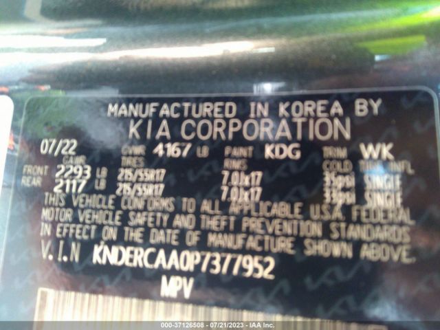 KNDERCAA0P7377952 KIA SELTOS EX