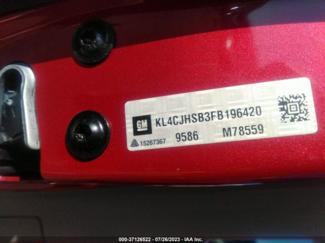 KL4CJHSB3FB196420 Buick Encore Premium