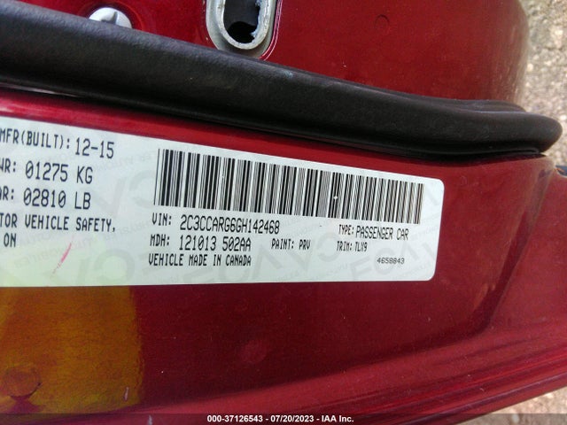 2C3CCARG6GH142468 Chrysler 300 Limited