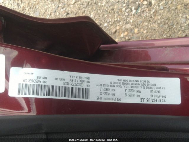 1C3CCCAG7GN101121 Chrysler 200 Limited