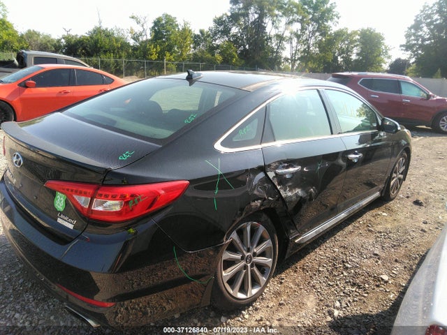 2016 HYUNDAI SONATA 2.4L LIMITED VIN: 5NPE34AF2GH317573