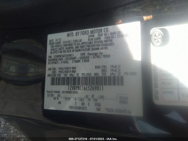 1ZVBP8CF6E5269811 Ford MUSTANG GT
